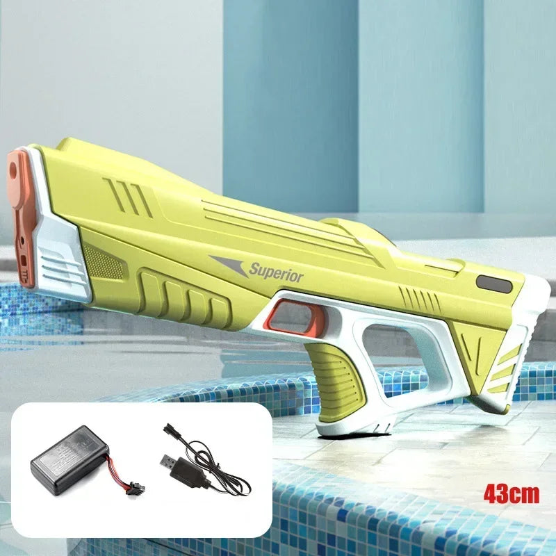 Automatically Water High Pressure Electric Water Gun Toy Kids Summer Outdoor Pool Fight Games Children Water Toys Birthday Gifts