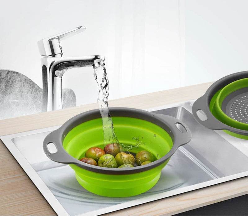 Folding Silicone Drain Basket - P12 Hub Europe