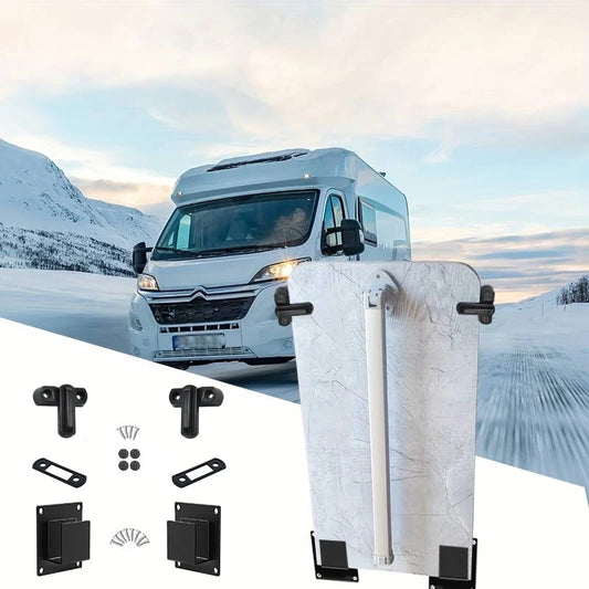 2 Set 18mm Thick RV Motorhome Campervan Table Storage Kit Camper Van Motorhome FoldingTable Brackets Motorhome Car Accessories