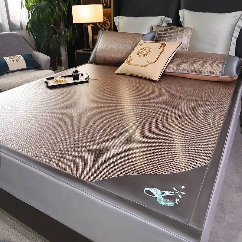 WOSTAR Summer cooling mattress 150 adult baby air conditioning cool sleeping mat cold bed sheet protection pad queen king size - P12 Hub Europe