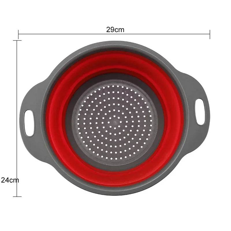 Folding Silicone Drain Basket - P12 Hub Europe