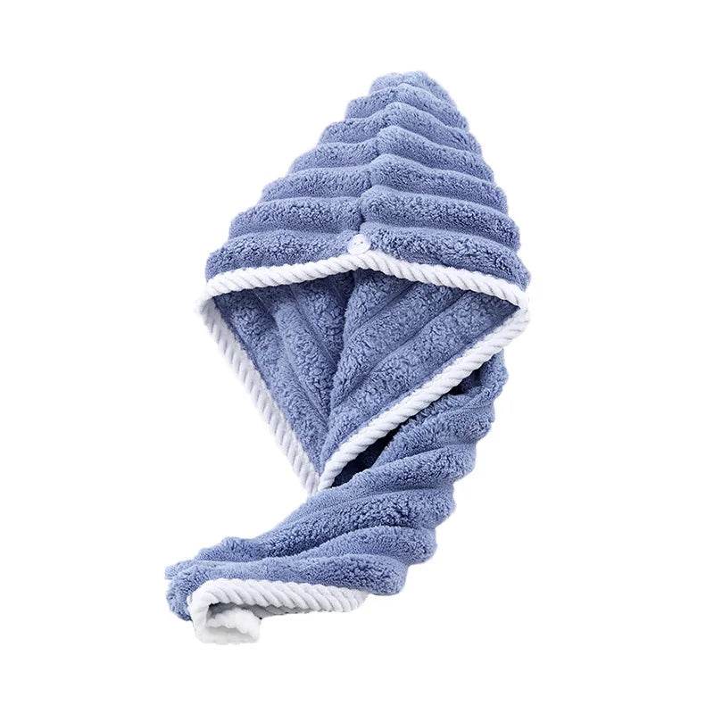 Dry Hair Cap for Women, Thickened and Super Absorbent Headscarf for Wiping Hair, Quick Drying Cap, Dry Hair Towel - P12 Hub Europe