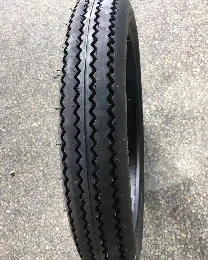 Vintage motorcycle tires sawtooth tire retrofit 4.00/4.50/5.00-16-17-18-19 motorcycle tire