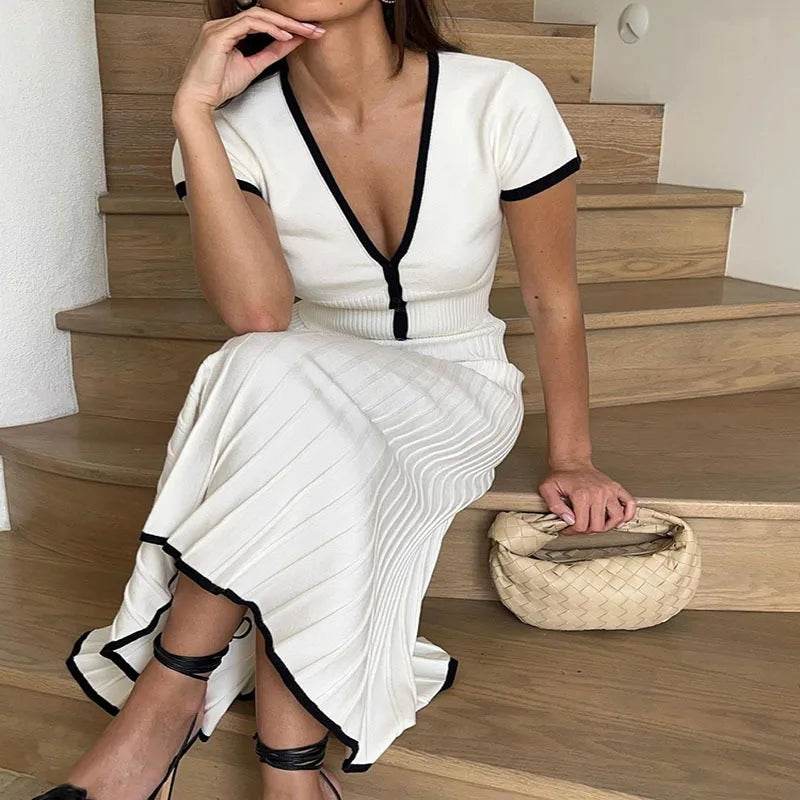 White Crop Top Skirt - P12 Hub Europe