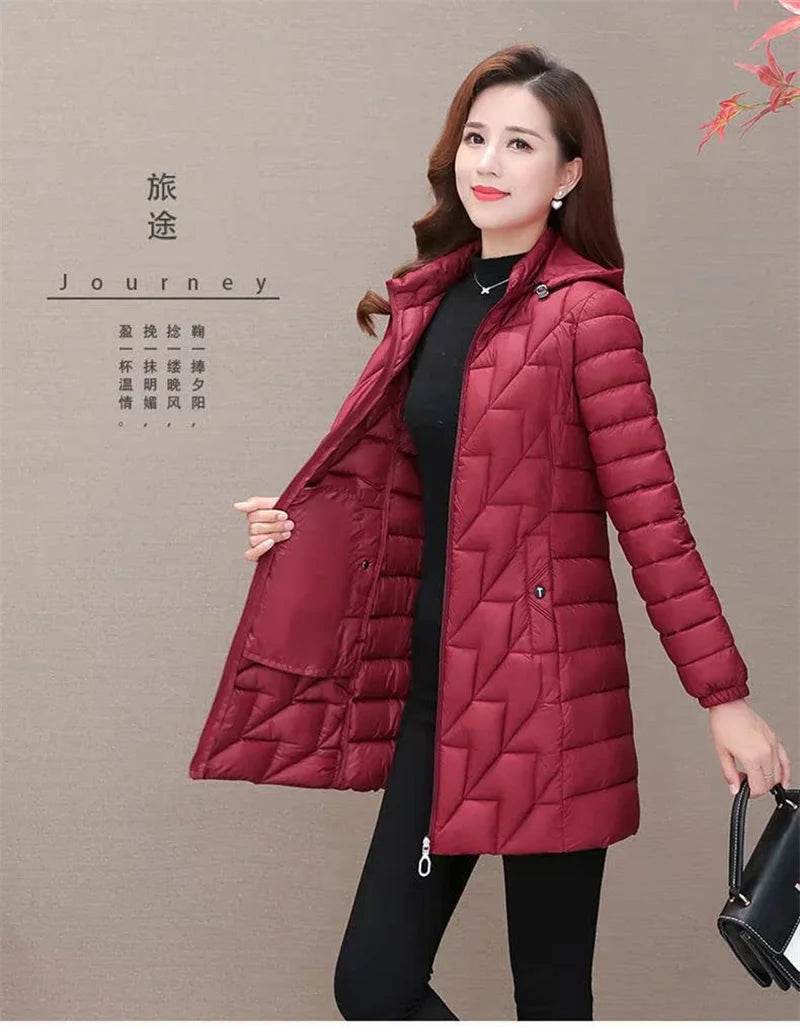 Light Mid-Long Padded Parka - P12 Hub Europe