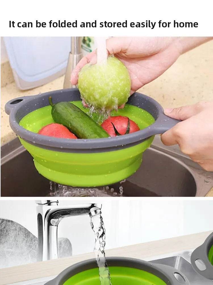 Collapsible Silicone Strainer Basket - P12 Hub Europe