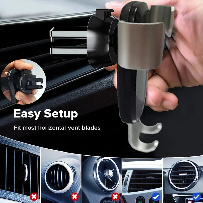 Car Mobile Phone Holder For Lexus UX 200 250h F Sport 300e ZA10 2019~2023 2022 Gravity Navigation Bracket GPS Stand Accessories