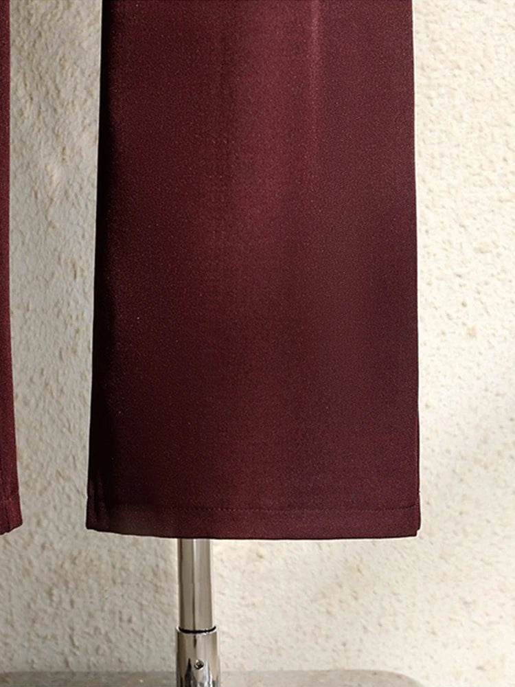 Women's Wide Leg Suit Pants - P12 Hub Europe