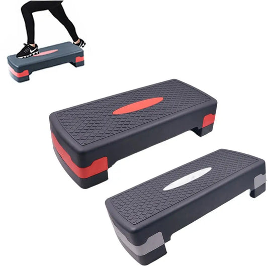 New Non-Slip Adjustable Aerobic Pedals Sturdy Durable Fitness Aerobic Stepper Wear Resistant Pedal Stepper Board Gym Training