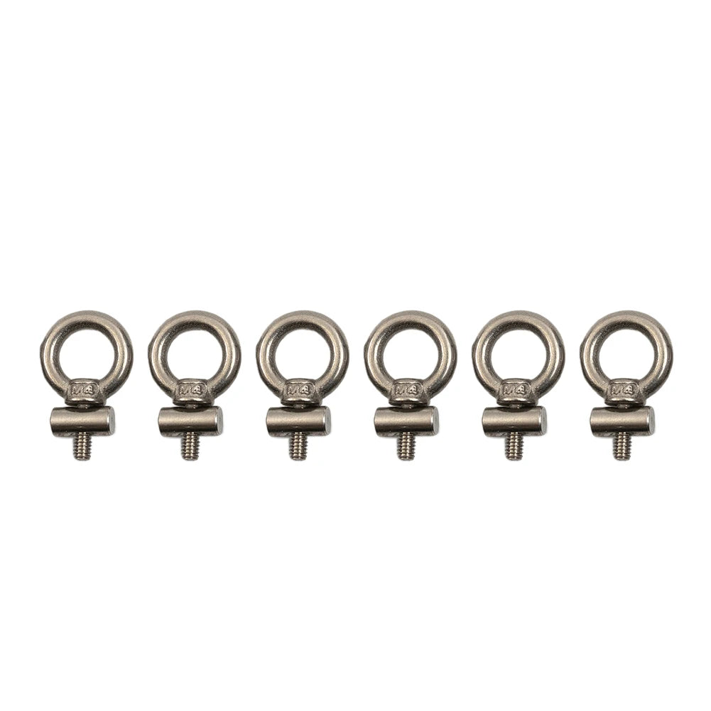 2/4/6/8Pcs Awning Rail Stoppers Stops Stainless Steel Motorhome Campervan Caravan Silver Awning Stoppers X 12mm X 6mm