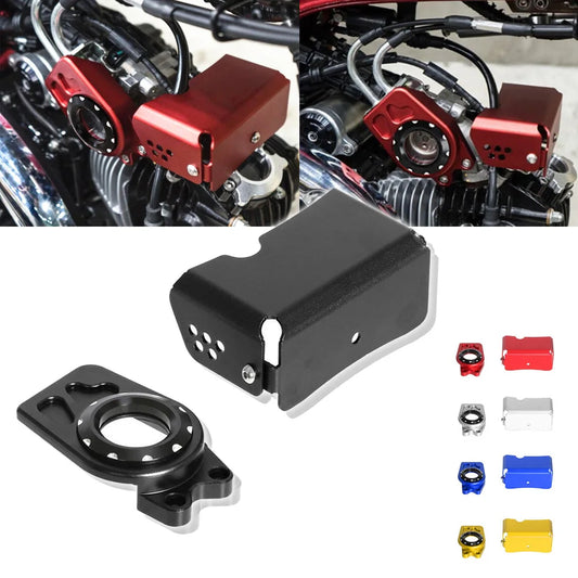 Motorcycle CNC Throttle Body Cover Cap Protect Guard Set Aluminum Accessories For HONDA DAX 125 ST125 ST-125 2022-2024