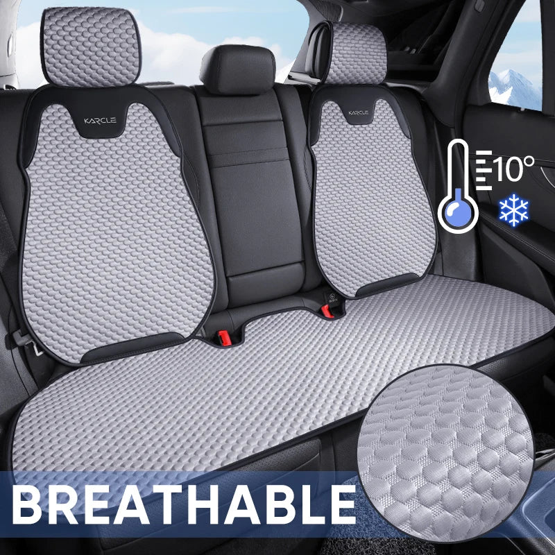 Universal Breathable Car Seat Covers Durable Car Seat Covers Full Set Sweat Absorption Auto Seat Cushion Pad Car Accessories