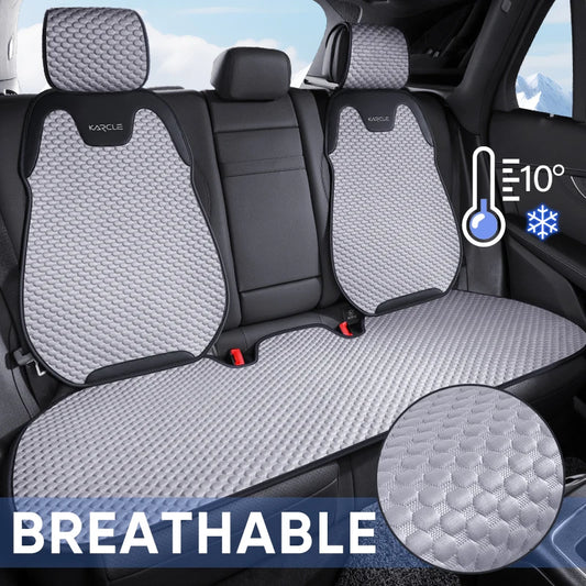 Universal Breathable Car Seat Covers Durable Car Seat Covers Full Set Sweat Absorption Auto Seat Cushion Pad Car Accessories