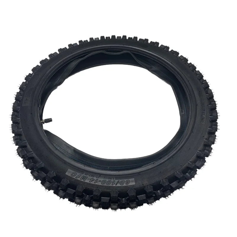Wholesale off-road motorcycle accessories 12 "14" 60/100-14 and 80/100-12 high gear tires inside and out