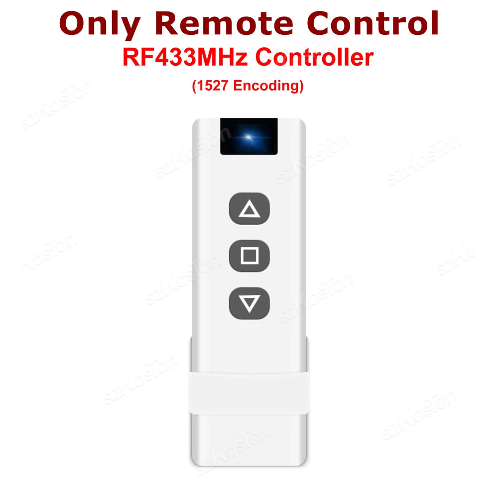 Tuya Smart Life WiFi Blind Electric Curtain Switch Relay with RF433 Mhz Remote Control Electric Roller Shutter Google Home Alexa