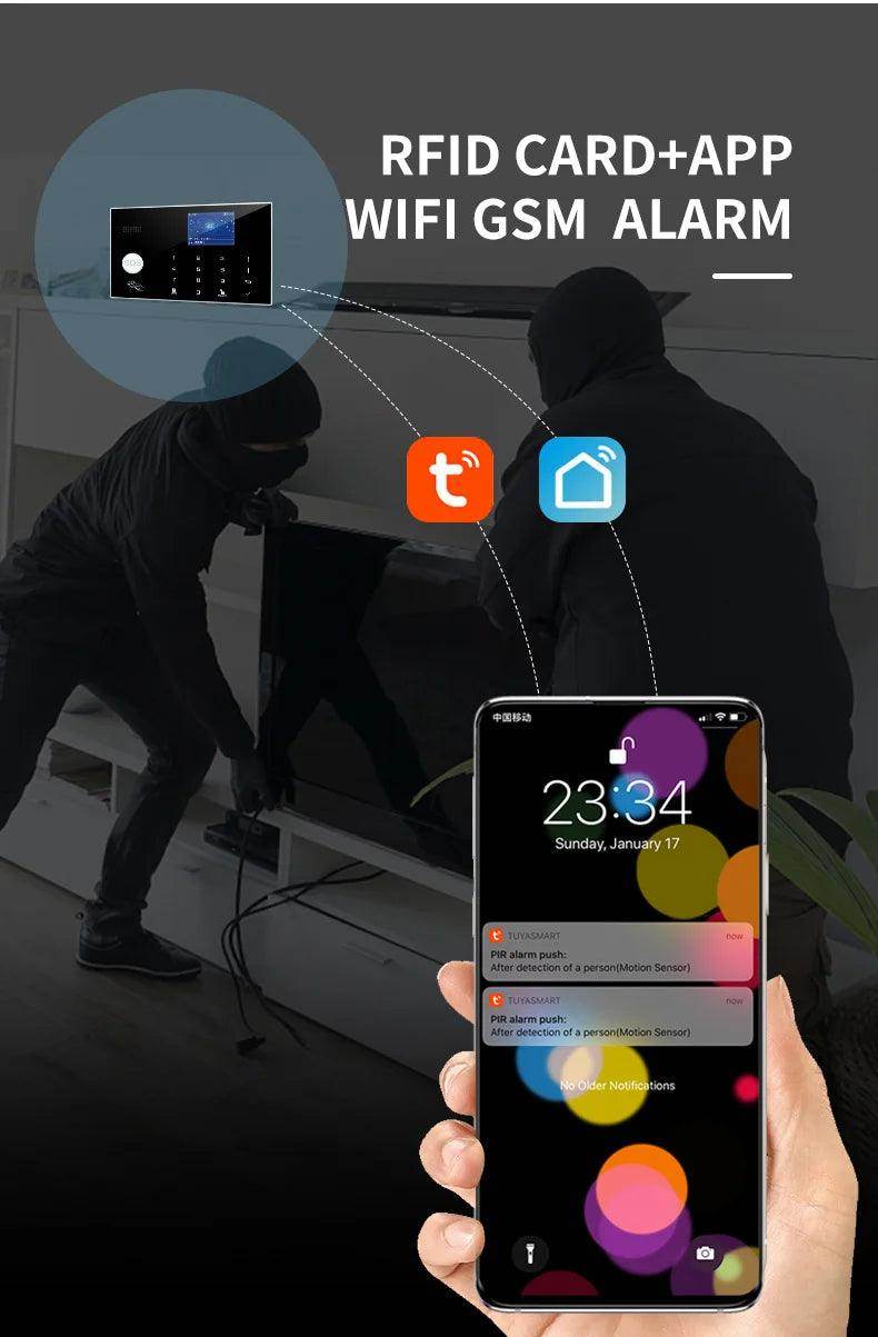 Alarm Smart Earykong WiFi GSM - P12 Hub Europe