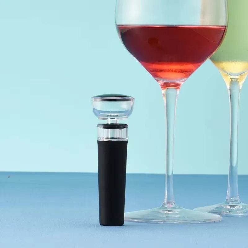 Leak-Free Wine Bottle Sealer Vacuum Pump Stopper Pourer Spout Decanter Wine Pour Aerator Wine Stopper Bar Accessories - P12 Hub Europe