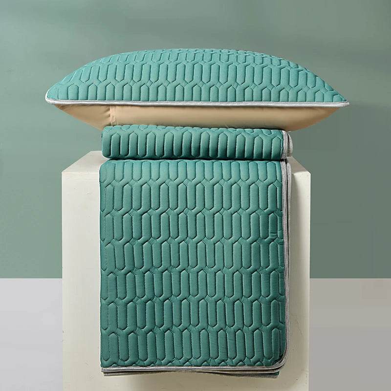 Queen Cooling Mattress Topper Summer Mattress Pad for Hot Sleepers and Night Sweats Instant Cooling Mattress Cover - P12 Hub Europe