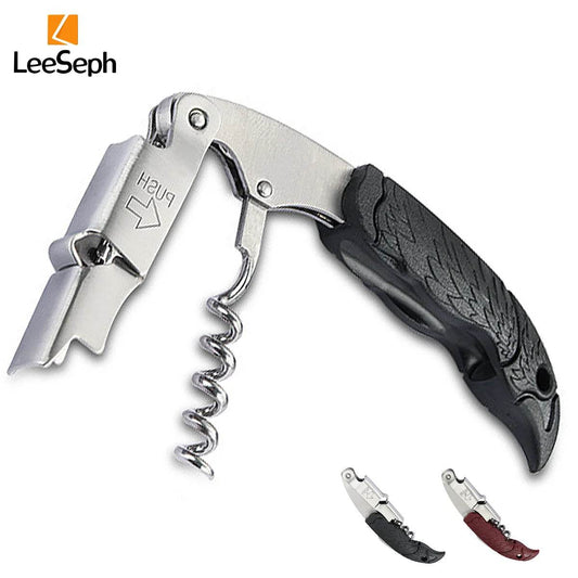 Leeseph Wine Opener, Corkscrews for Wine Bottles with Foil Cutter, Manual Wine Key for Servers, Waiters, Bartenders and Home Use - P12 Hub Europe
