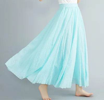 Mori Girl Cotton Linen Skirt - P12 Hub Europe