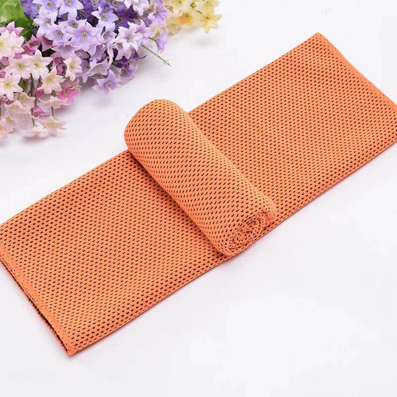 Cooling Towel Neck Wrap Lce Sports Beach Towels Cold Microfiber Cloth For Yoga Golf Gym Fitness Summer Outdoor Work100X30cm - P12 Hub Europe
