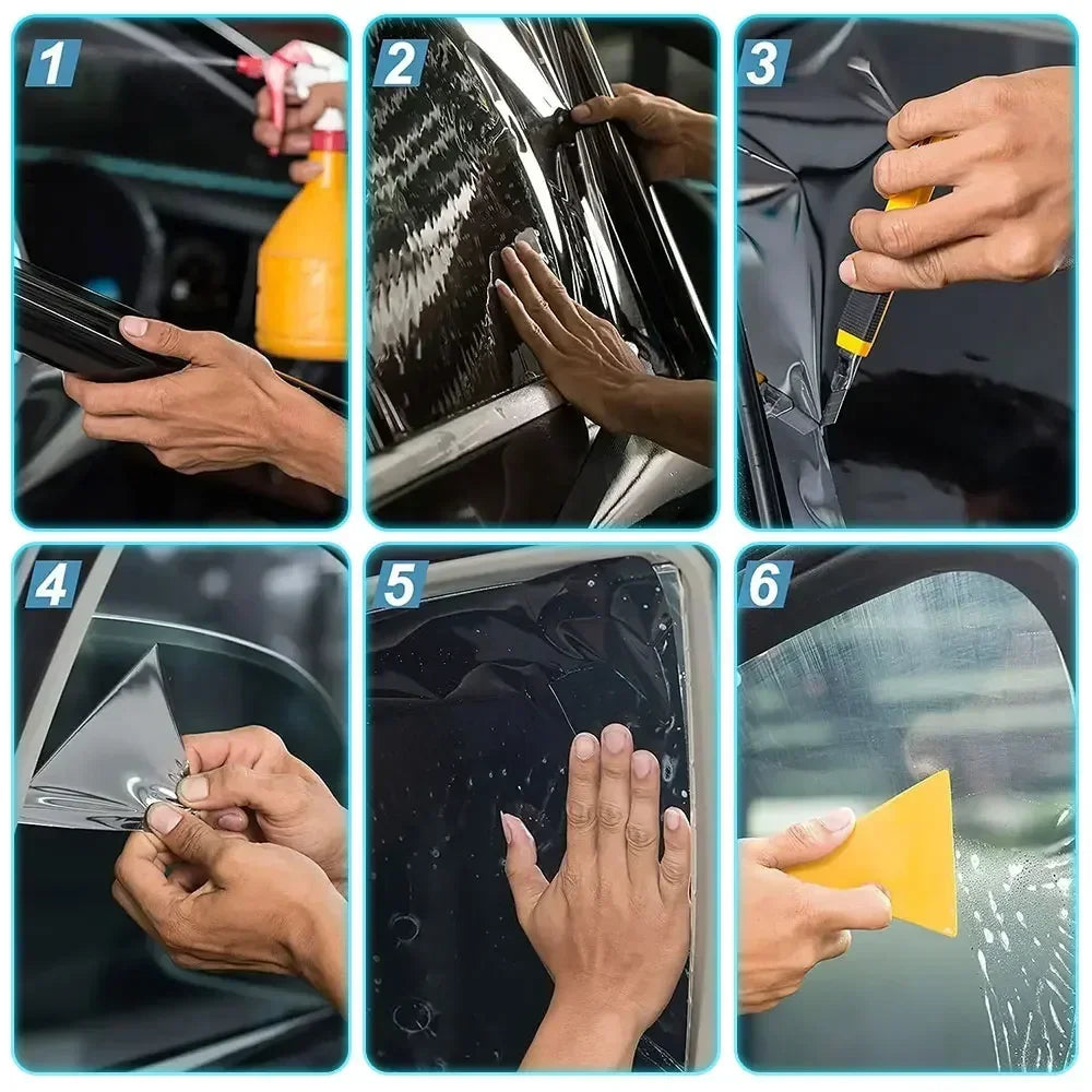 for Tesla Model 3 UP Pre-cut Car Window Privacy Tint Film Solar UV Protector Mirror Films Summer Accessories Windshield Stickers