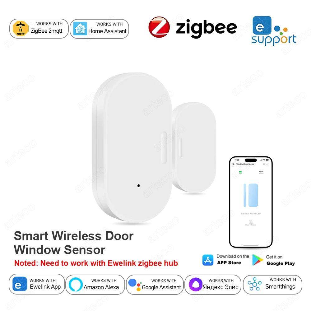 Sensor Ewelink Zigbee Door Smart - P12 Hub Europe