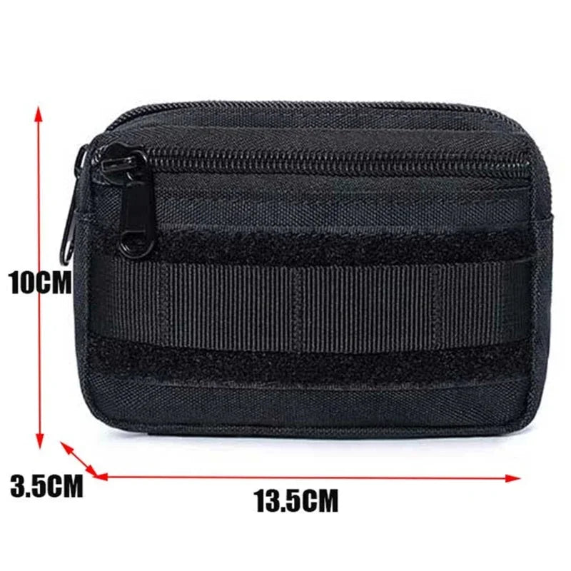 Men's Military Waist Pouch Fanny Pack Utility Bag for Camping Hunting - Mobile Accessory