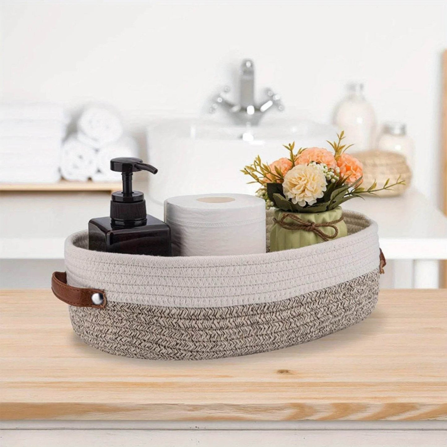 Oval Woven Storage Basket - P12 Hub Europe