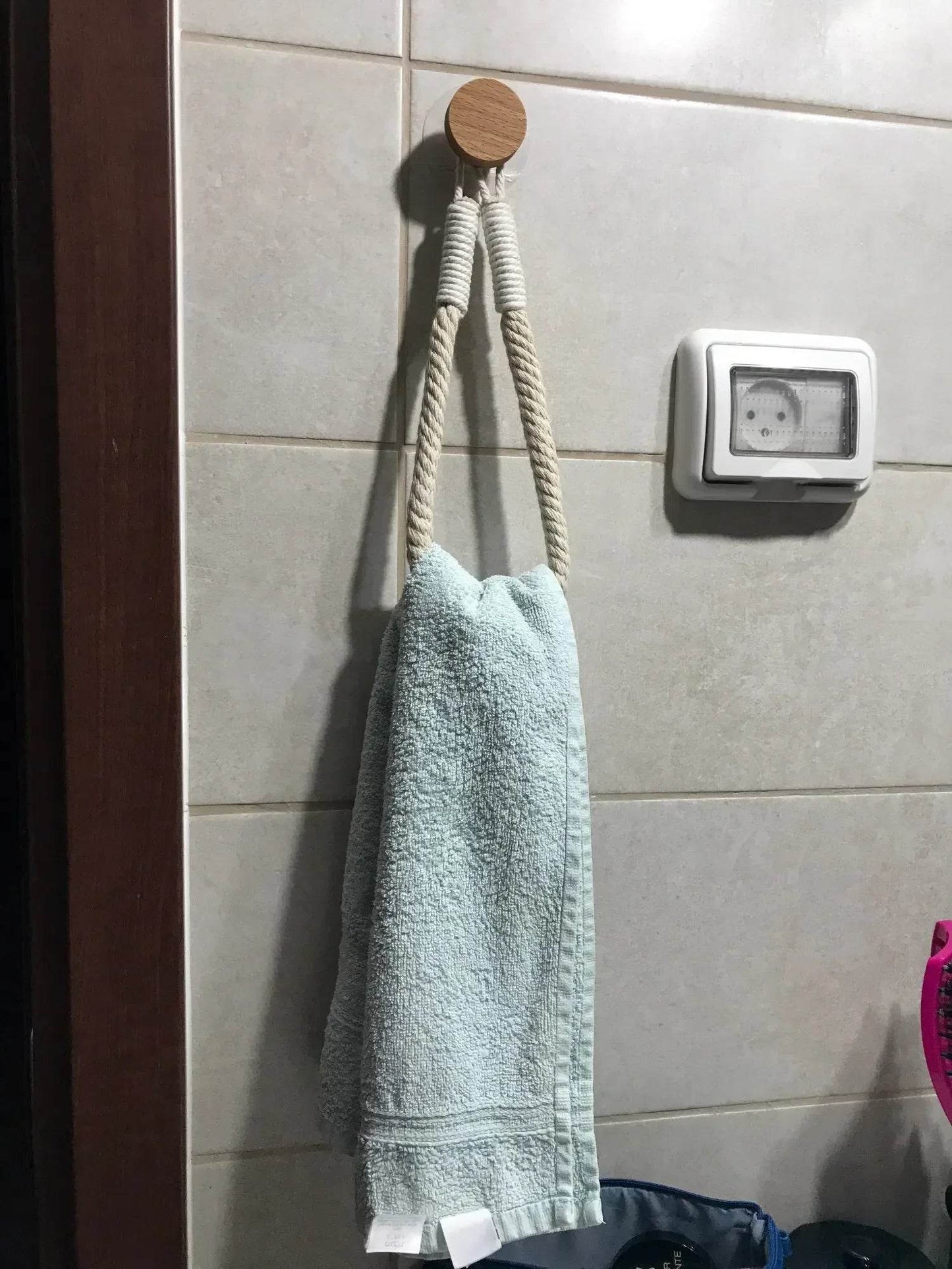 Nail-free Paper Towel Holders Towel Rack Bathroom accessories Towel Hook tissue holder paper roll holder toilet storage rack - P12 Hub Europe