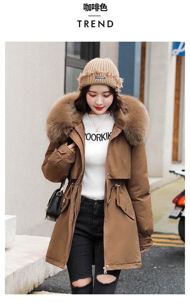 Slim Fur Collar Parka - P12 Hub Europe