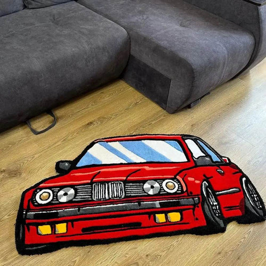VIKAMA Cool Cartoon Car Carpet Soft And Warm Washable Home Children's Play Mat Home Decoration Floor Mat Home Decoration - P12 Hub Europe