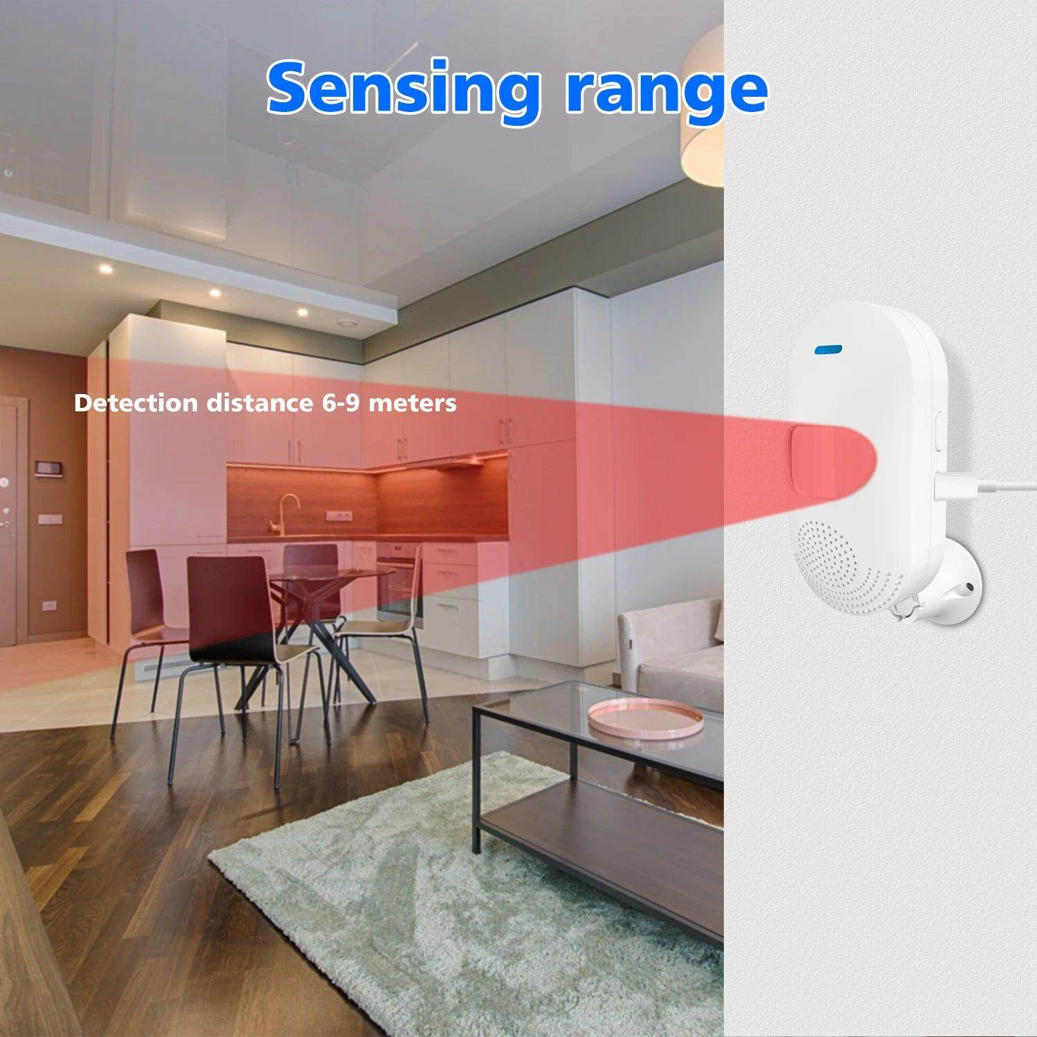 Sensor Alarm WiFi PIR Tuya Smart - P12 Hub Europe
