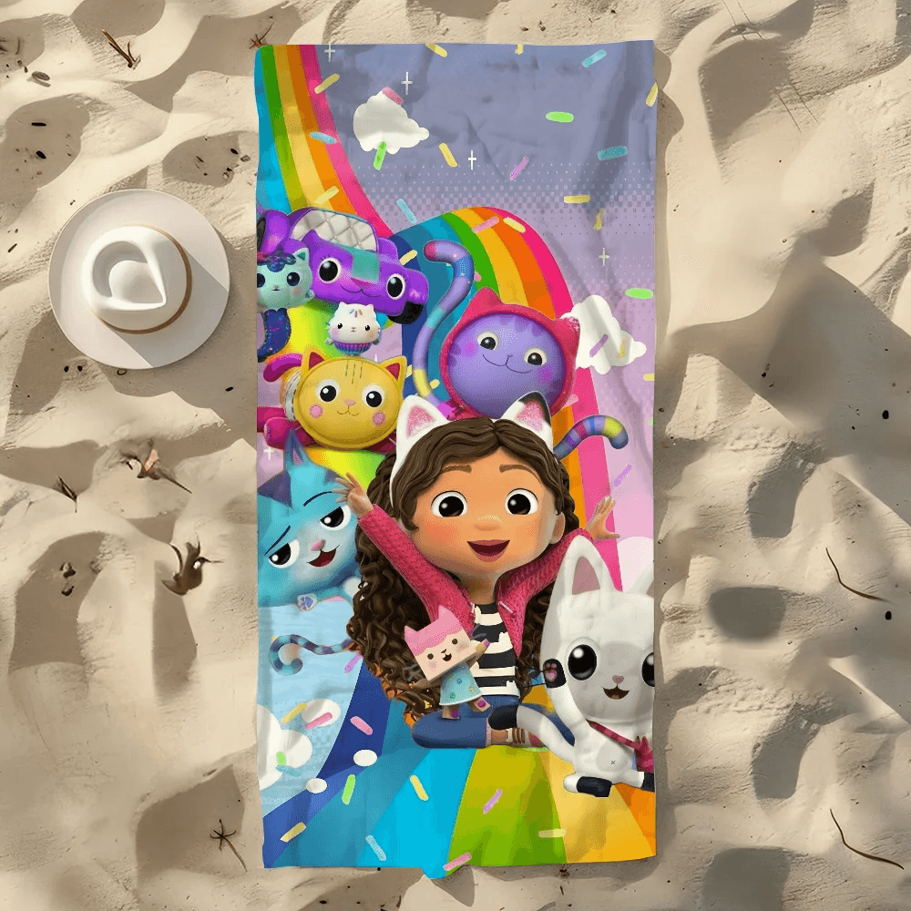 Towel Beach Quick Dry Cute G-Gabbys Pool Camping Towels Travel Dollhouse Soft Gift Cartoon Gym Shower Sports - P12 Hub Europe