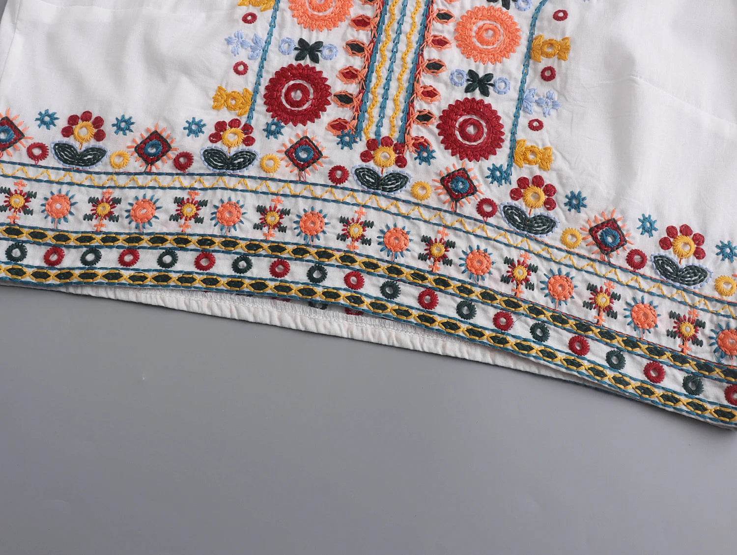 Ethnic Embroidered Top Skirt Set - P12 Hub Europe