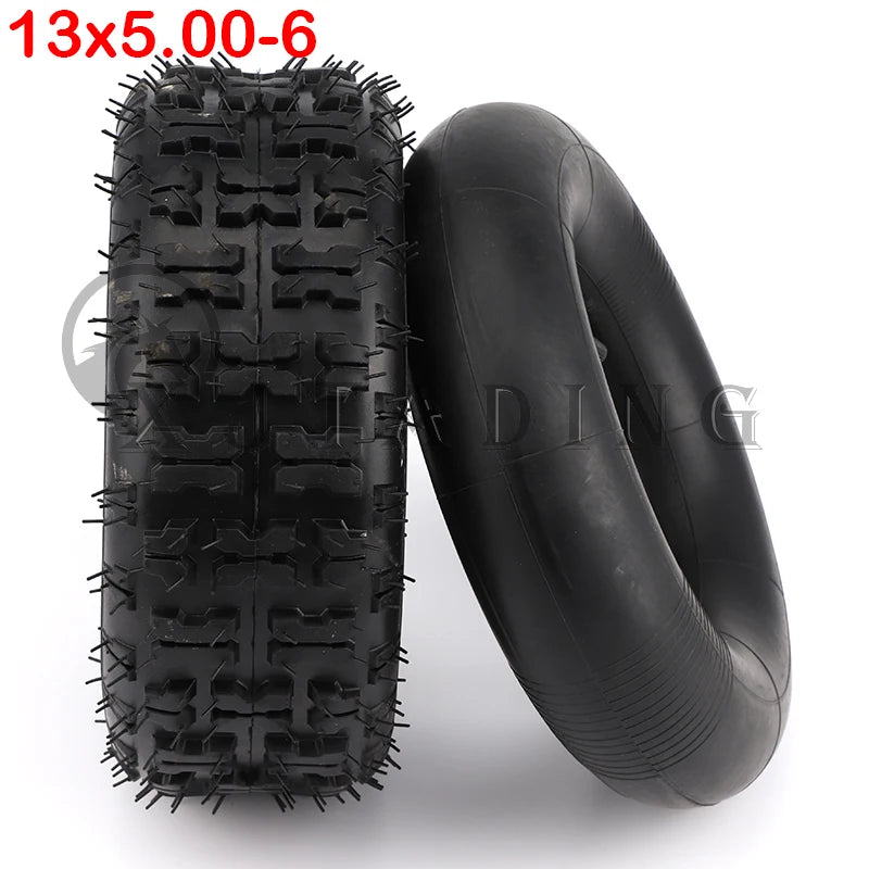 6 inch tire Front 4.10-6 rear 13x5.00-6 Inner outer tires For Atv Go Kart Mini Quad 47cc 49cc Snow Motorcycle Tire