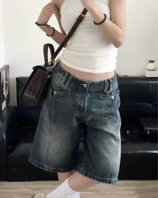 Vintage Women Denim Shorts - P12 Hub Europe