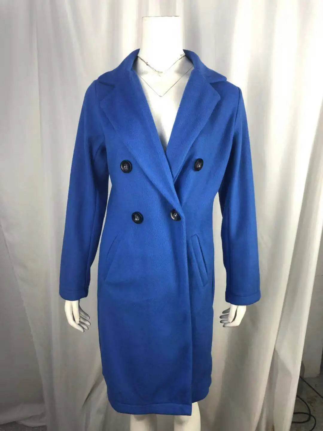 Wool Double Breasted Coat - P12 Hub Europe