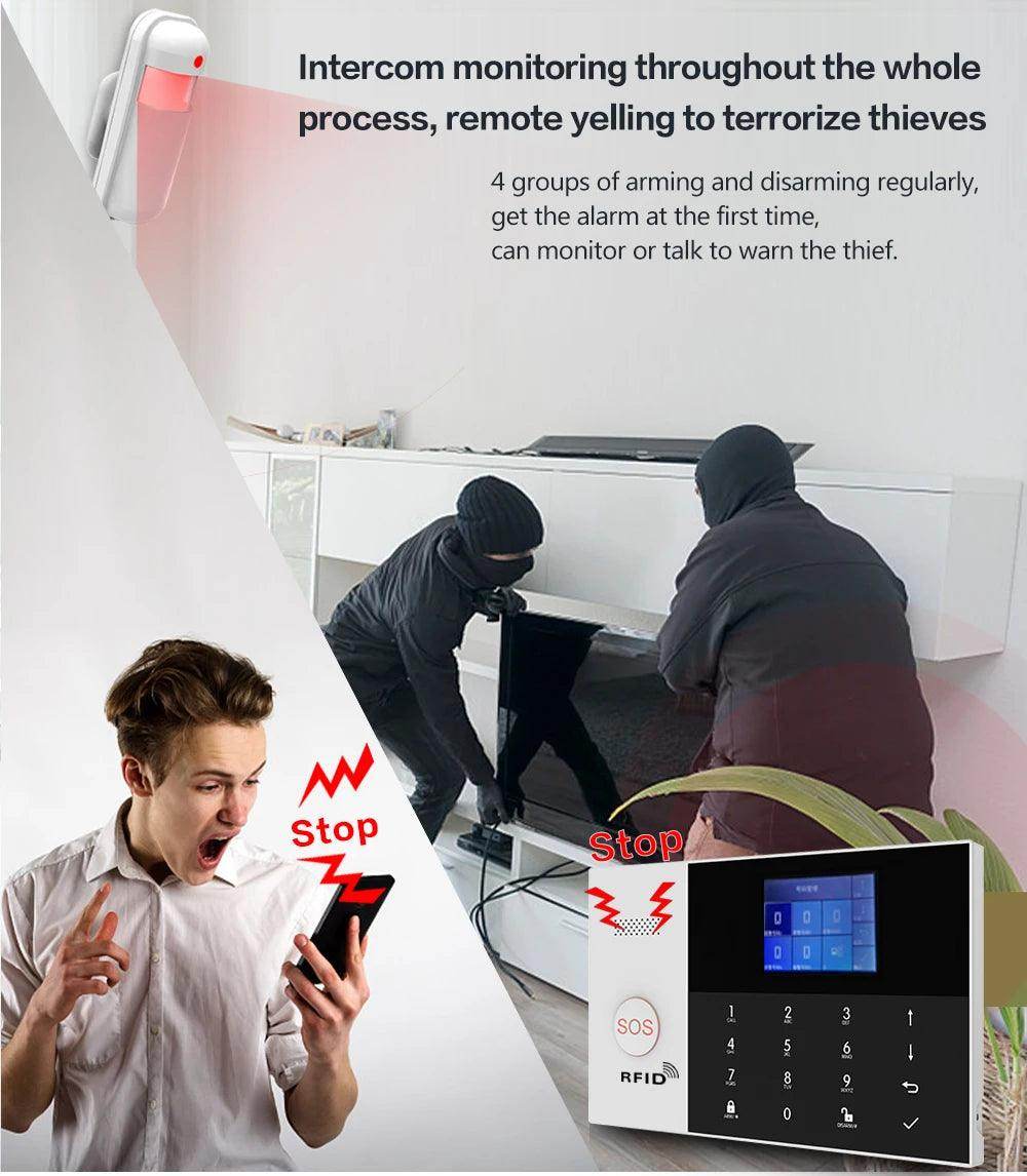 Alarm Smart HIVA 4G WiFi Home - P12 Hub Europe