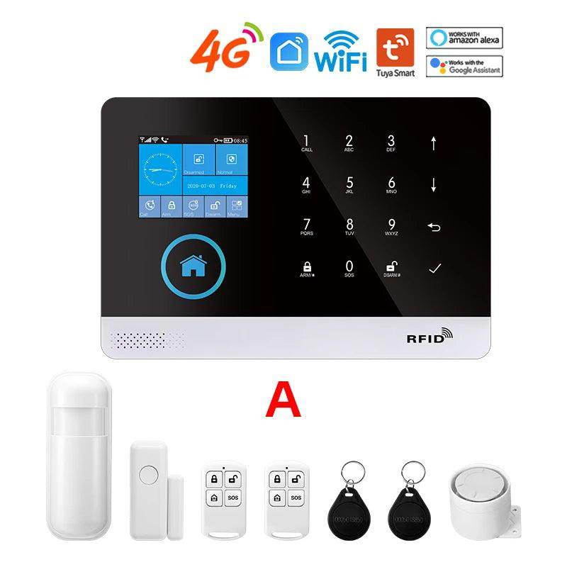 Alarm Smart Tuya WiFi 4G Home - P12 Hub Europe