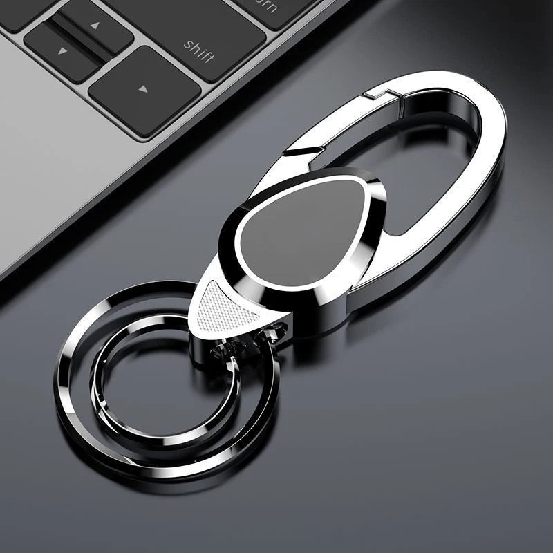 Metal Car Styling Keychain Buckle Key Chain Key Rings For Toyota Chr rav4 Yaris prius avensis Corolla Camry Auto Accessories