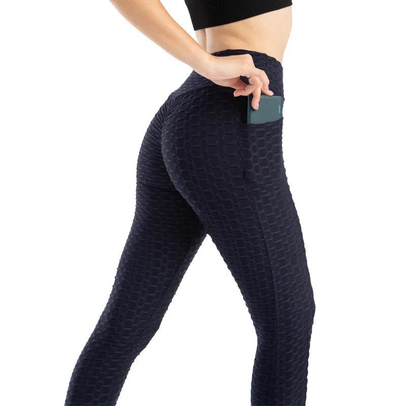 Women's Pocketed Bubble Leggings - P12 Hub Europe