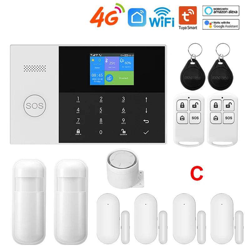 Alarm Smart HIVA 4G WiFi Home - P12 Hub Europe