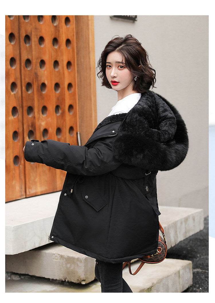 Slim Fur Collar Parka - P12 Hub Europe