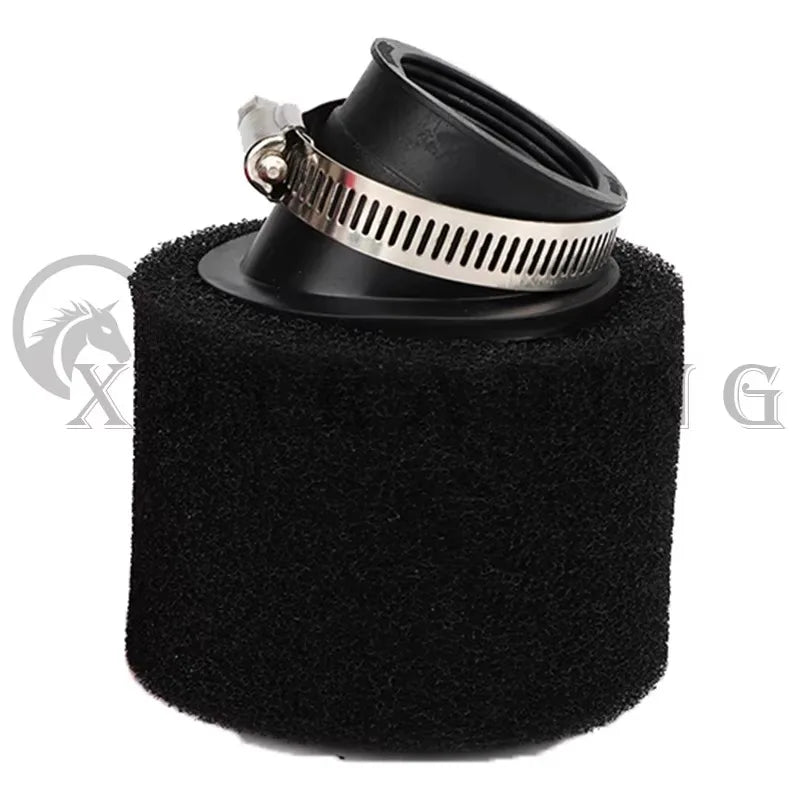 Foam Air Filter 35mm 38mm 42mm 45mm 48mm 50mm 60mm Sponge Cleaner Moped Scooter Dirt Pit Bike Motorcycle Black and Red