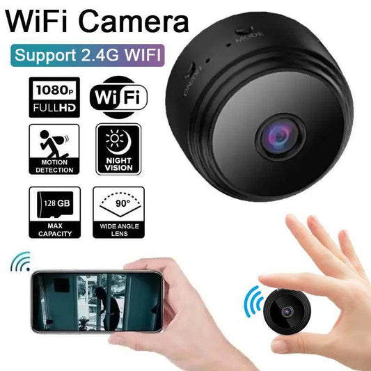 Mini WiFi Camera A9 1080P Night Vision, Remote App - P12 Hub Europe