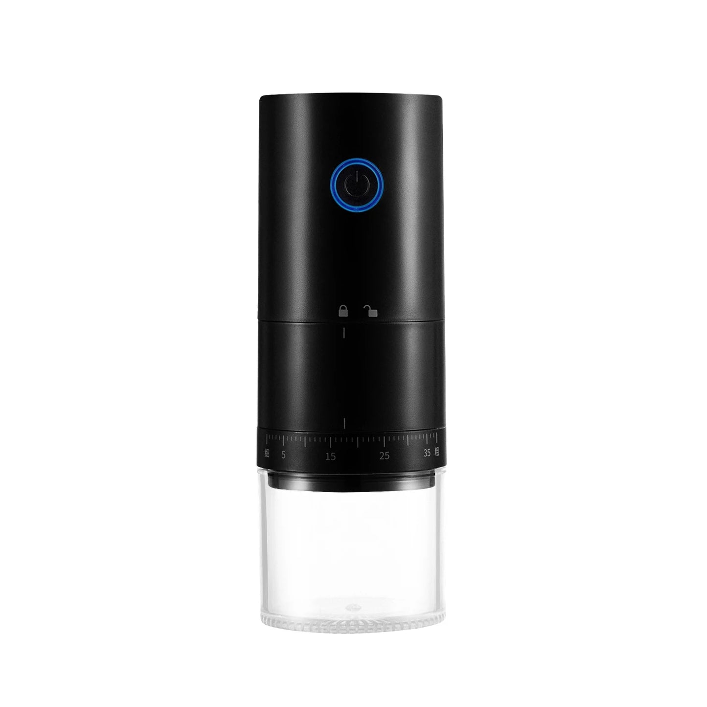 2025 Electric Coffee Bean Grinder Rechargeable Automatic Grinder Portable Coffee Grinder with steel core