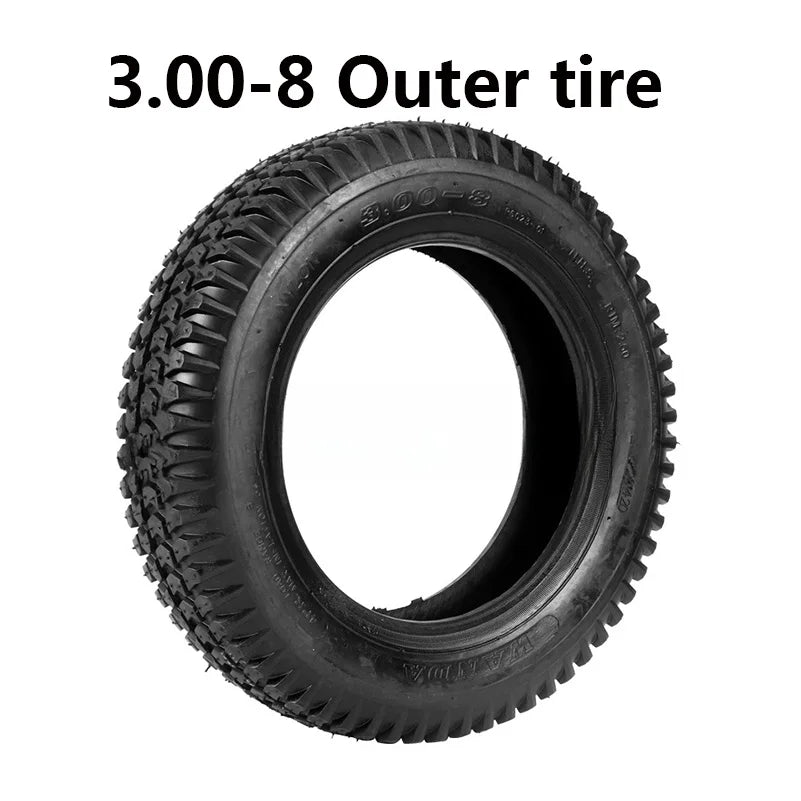 3.00-8 / 300-8 Tire 4PR Tyre Fits Gas and Electric Scooters Warehouse Vehicles Mini Motorcycle