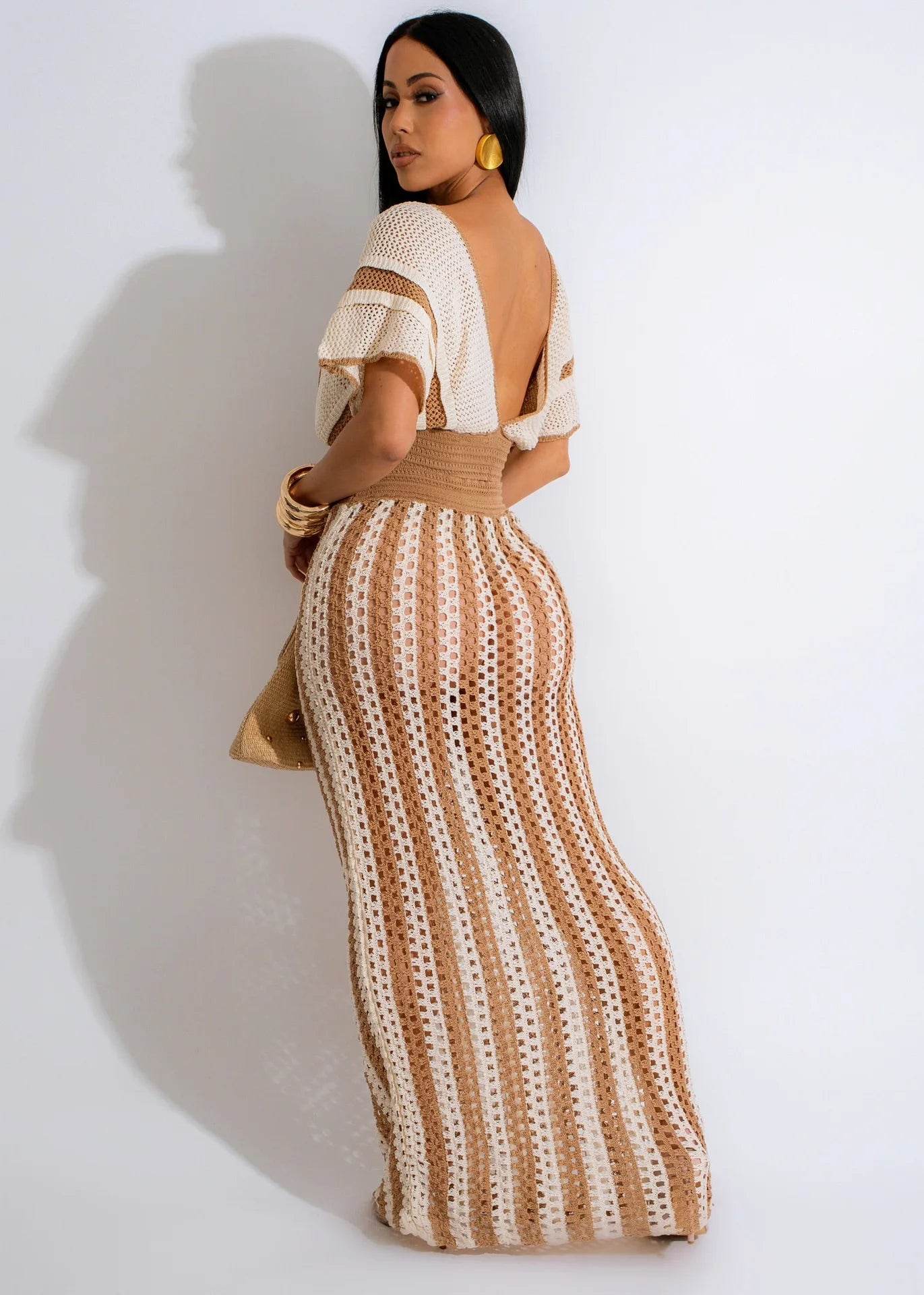 Knitted Vacation Dress Set - P12 Hub Europe