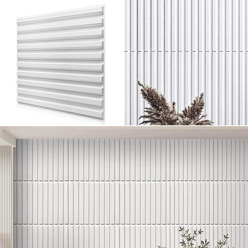 30x30cm 3D three-dimensional wall sticker decorative living room wallpaper mural waterproof 3D wall panel mold bathroom kitchen - P12 Hub Europe